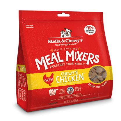 Stella & Chewy’s Chicken Meal Mixers for Dogs 8oz