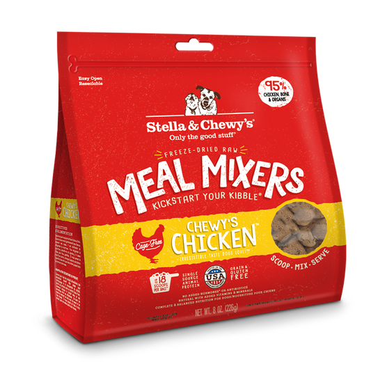 Stella & Chewy’s Chicken Meal Mixers for Dogs 8oz