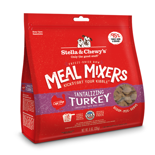 Stella & Chewy’s Tantalizing Turkey Meal Mixers for Dogs 8oz