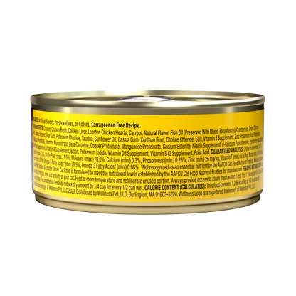 Wellness Complete Health Chicken & Lobster Pate Canned Cat Food 5.5oz