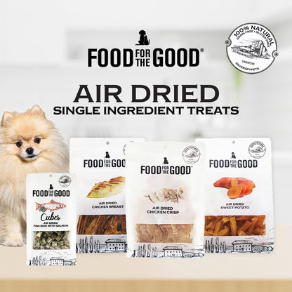 Food For The Good Air Dried Duck Breast Treats for Cats and Dogs 300g