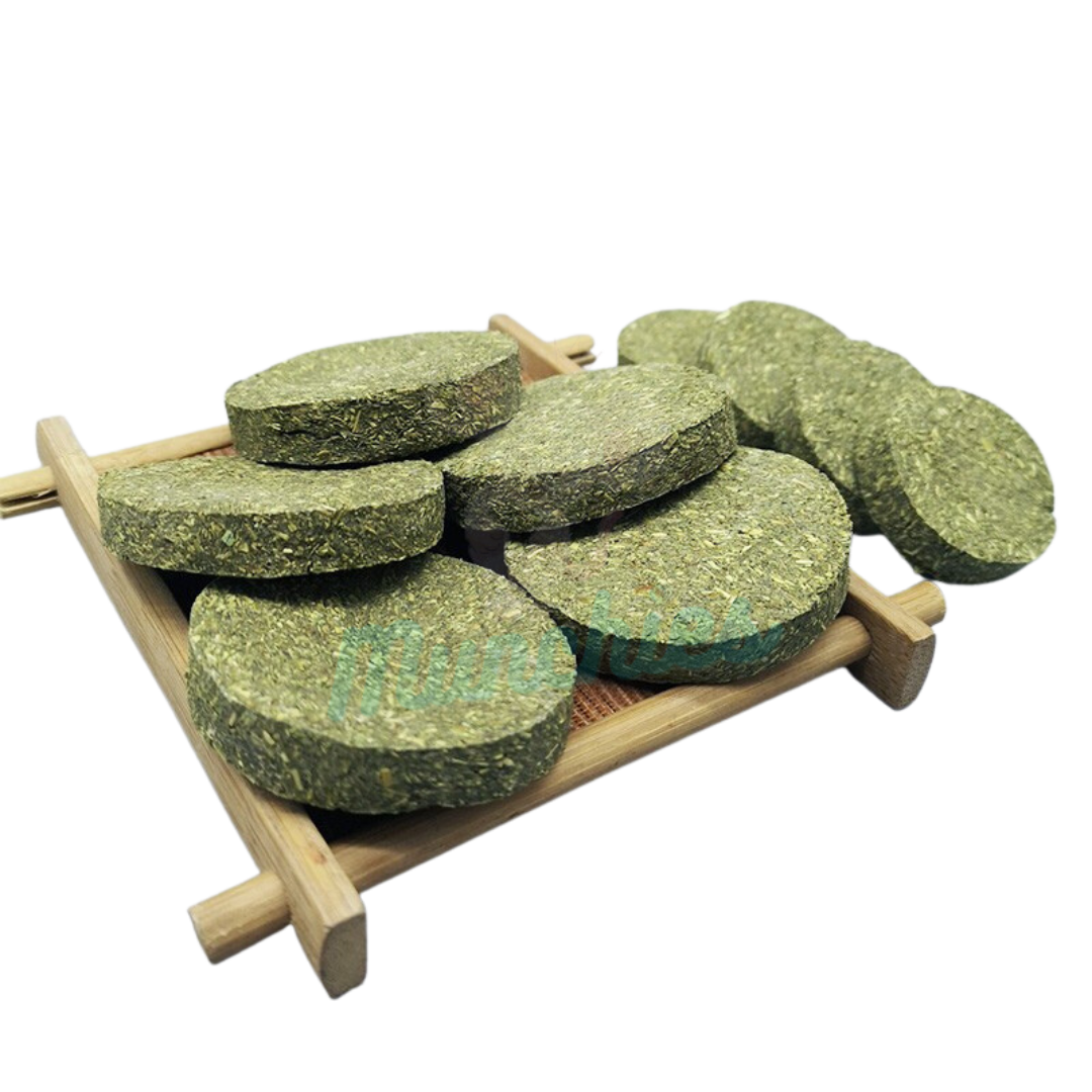 Munchies Timothy Hay Cake (6pcs, 90g) – Natural High-Fibre Treat