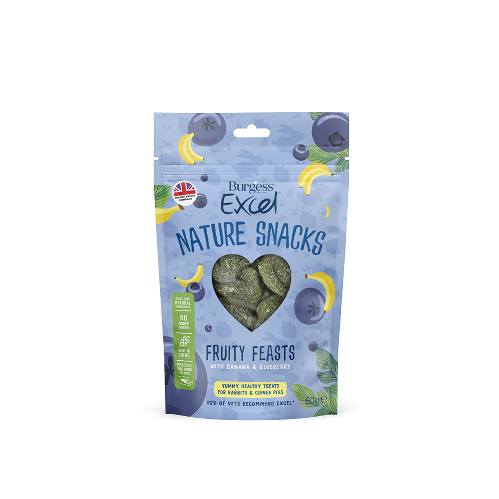 [Any 4 for $19.80] Burgess Excel Fruity Feasts – 60g