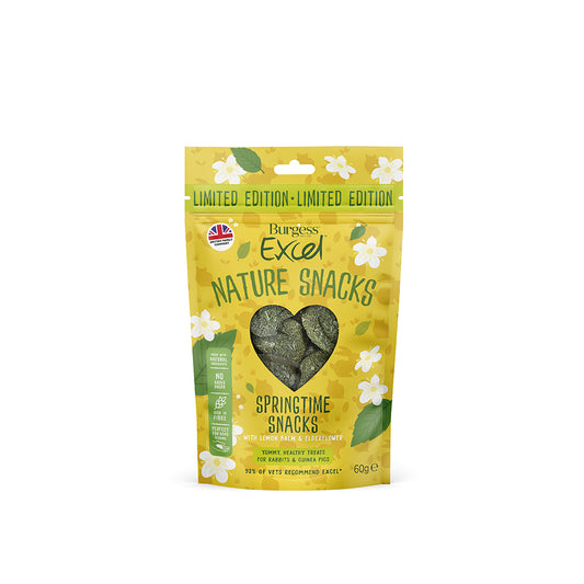 Burgess Excel Springtime Forage Bakes with Lemon Balm & Elderflower – 60g