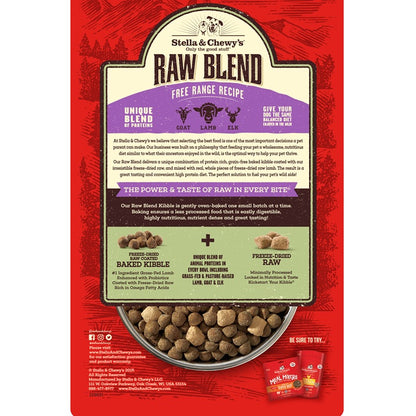 Stella & Chewy’s Free Range Raw Blend Kibble for Dogs 3.5LB