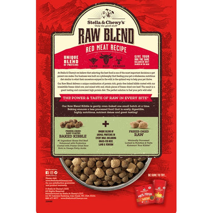 Stella & Chewy’s Red Meat Raw Blend Kibble for Dogs 3.5LB