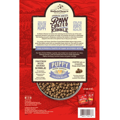 Stella & Chewy’s Cage Free Chicken Raw Coated Kibble for Puppies 3.5LB