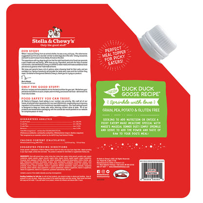 Stella & Chewy’s Marie’s Magical Dinner Dust Duck Duck Goose for Dogs 7oz