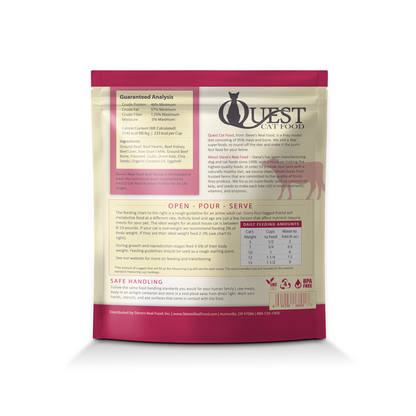 Quest Prey Model Grain Free Freeze Dried Raw Cat Food 10oz | 3 Recipes