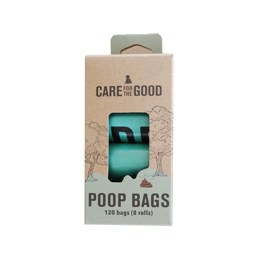 Care For The Good Unscented Dog Poop Bags 120pcs – Eco-Friendly, Durable & Easy to Use