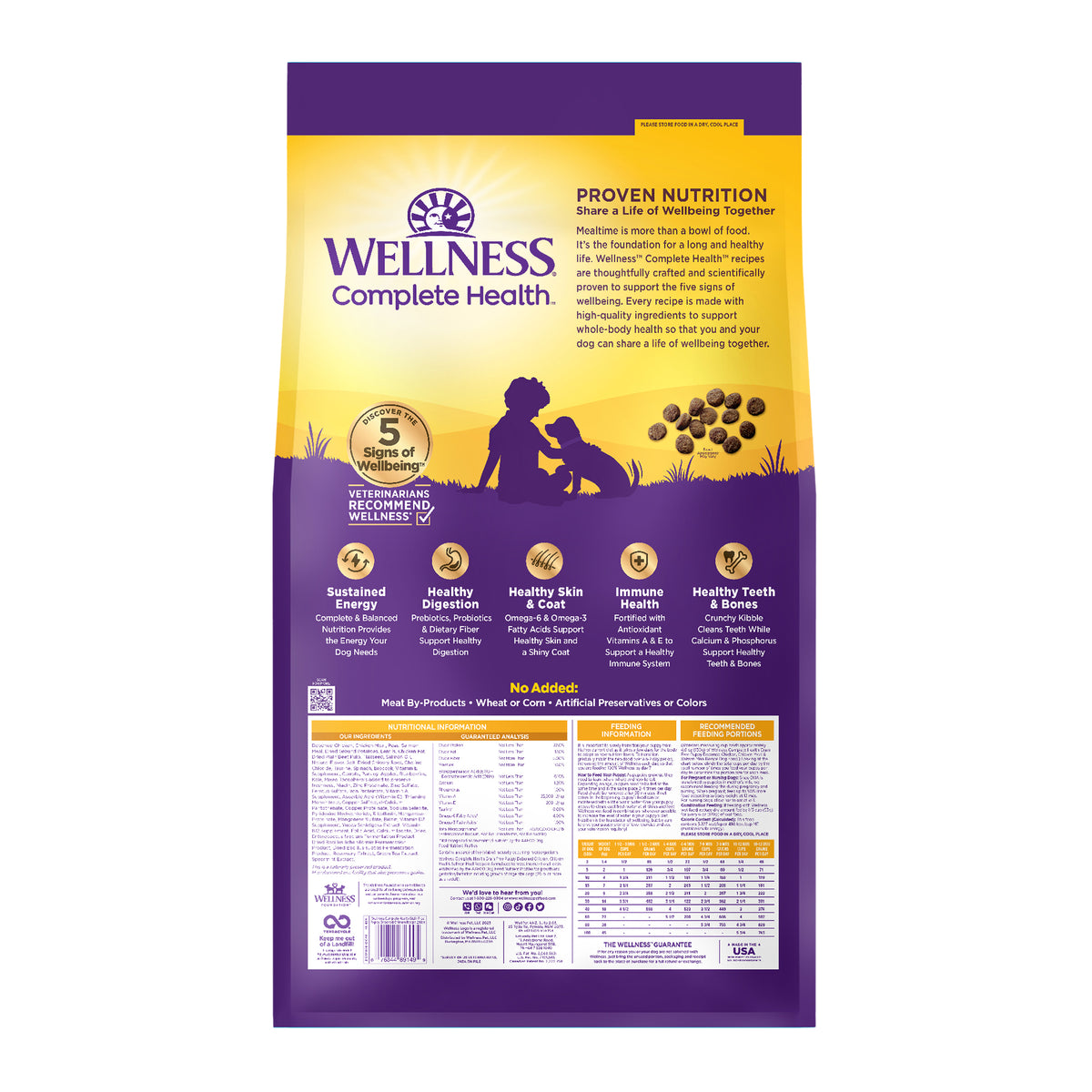 Wellness Complete Health Grain Free Puppy Dry Dog Food