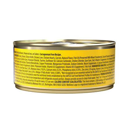 Wellness Complete Health Turkey Pate Grain Free Canned Cat Food 5.5oz