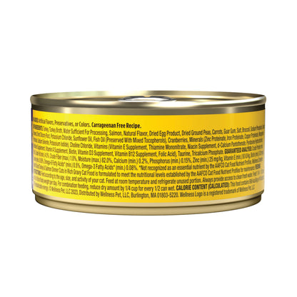 Wellness Complete Health Sliced Turkey & Salmon Dinner Grain Free Canned Cat Food 5.5oz