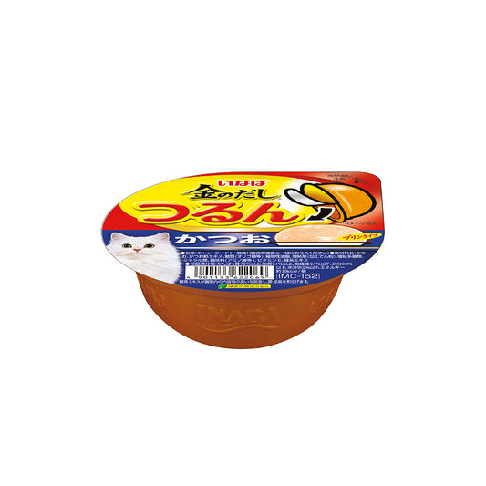 CIAO Tsurun Pudding Skipjack Tuna Cup Cat Food 65g x 12cups