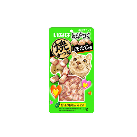 CIAO Soft Bits Mix Tuna & Chicken Fillet with Scallop Cat Treats 25g x 8pack