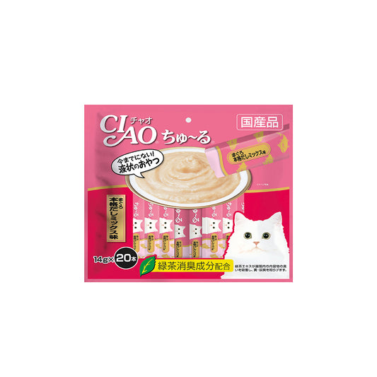CIAO Churu Tuna with Japanese Broth 14g x 20 Sticks (2sets)