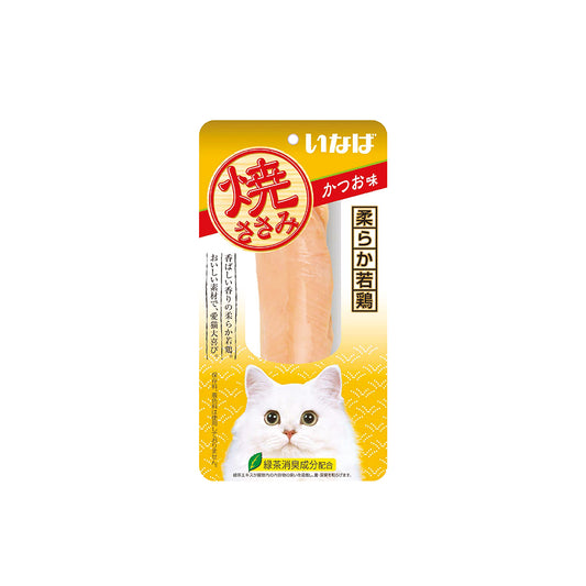 CIAO Grilled Chicken Fillet Bonito Flavour Cat Treat 25g x 10packs