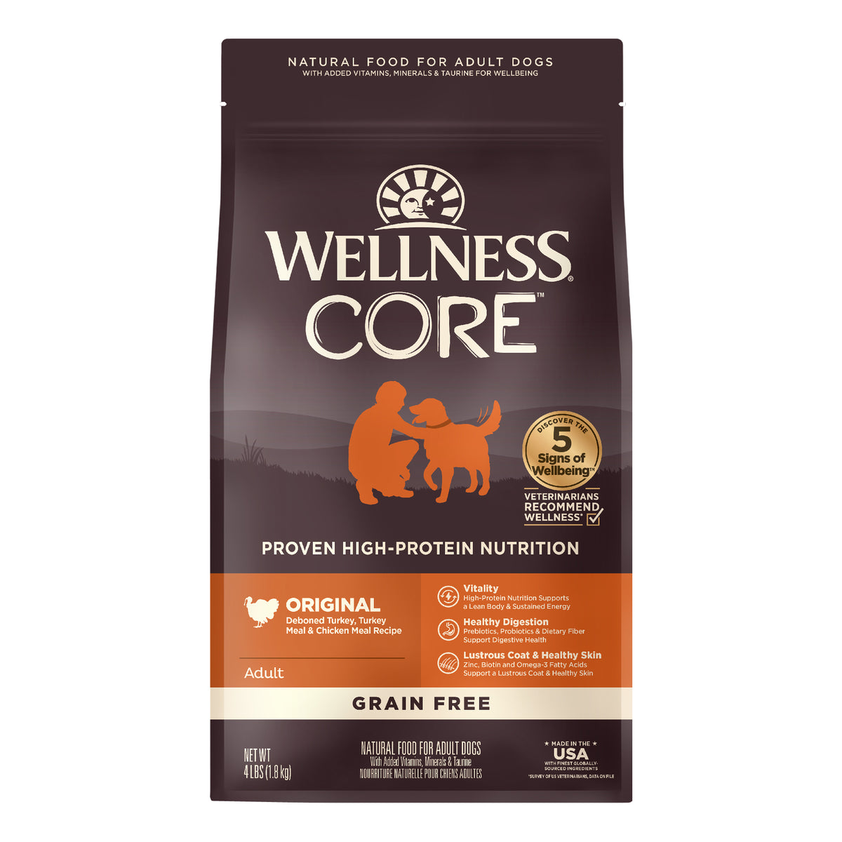 Wellness CORE Original Grain Free Adult Dry Dog Food