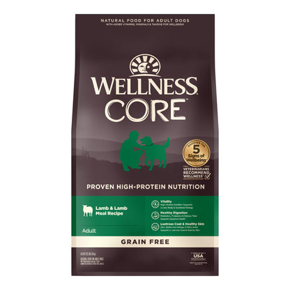 Wellness CORE Lamb & Lamb Meal Grain Free Adult Dry Dog Food