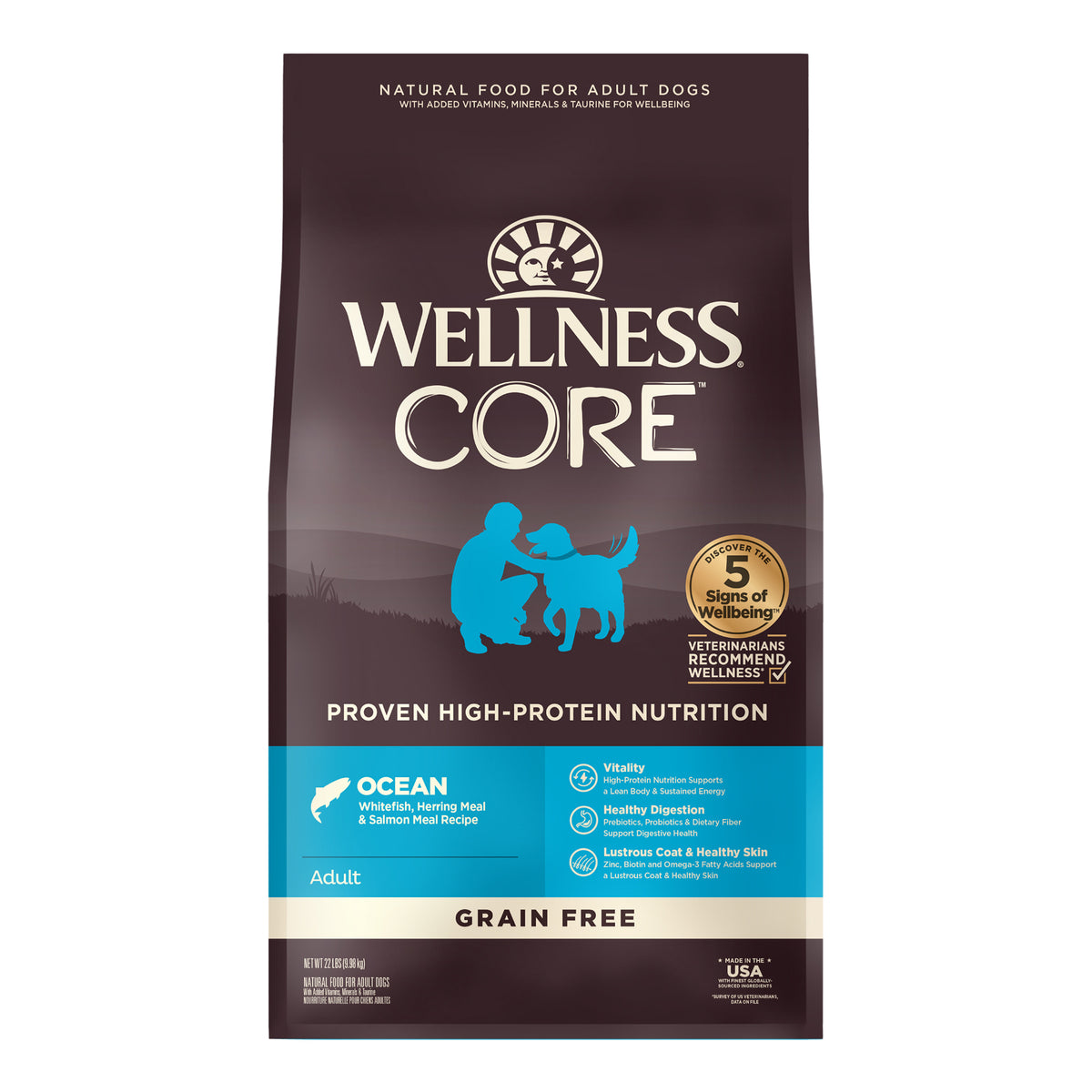 Wellness CORE Ocean Grain Free Adult Dry Dog Food