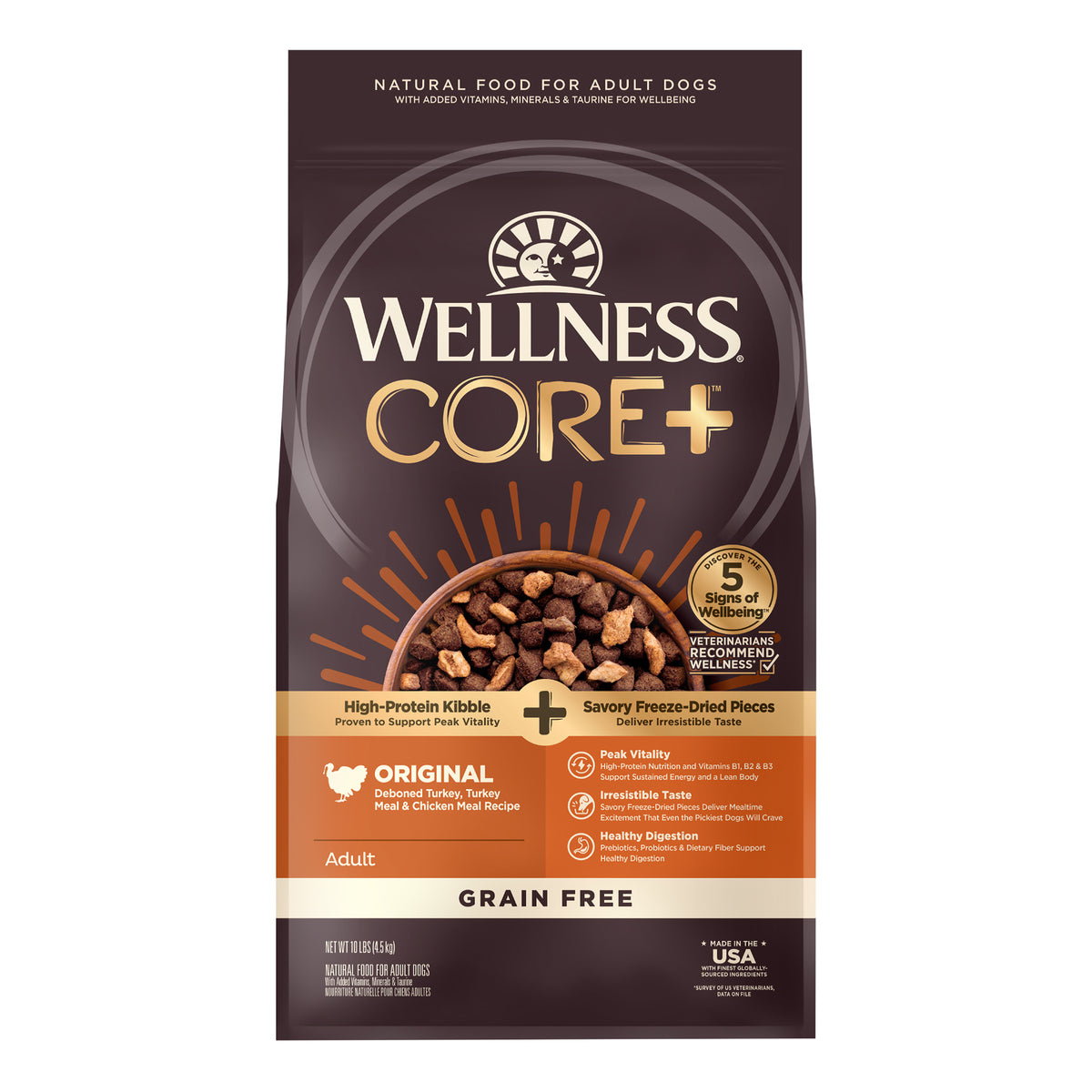 Wellness CORE RawRev Original Grain Free Adult Dry Dog Food