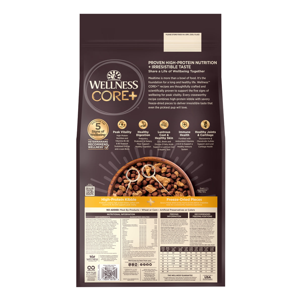 Wellness CORE RawRev Puppy Grain Free Dry Dog Food 10lb