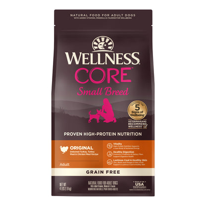 Wellness CORE Grain Free Small Breed Original Adult Dry Dog Food