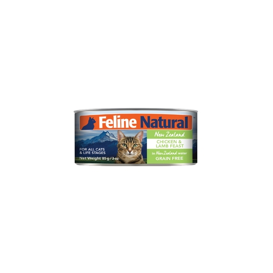 Feline Natural Chicken & Lamb Canned Cat Food – 24 x 85g