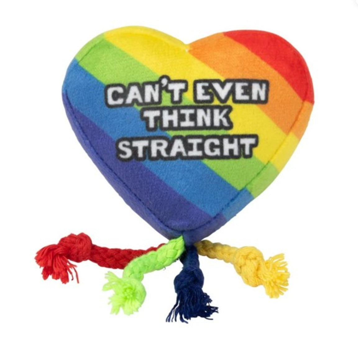 FuzzYard Pride & Valentines Plush Cat Toy with Catnip and Crinkle Texture