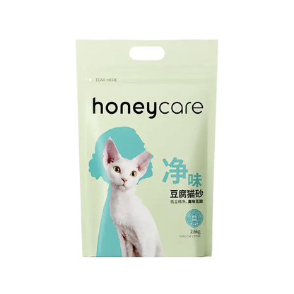 Honey Care Tofu Cat Litter 6L – Natural, Flushable & Odour-Free