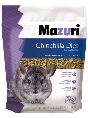Mazuri Chinchilla Diet – High-Fibre, Vet-Backed Nutrition