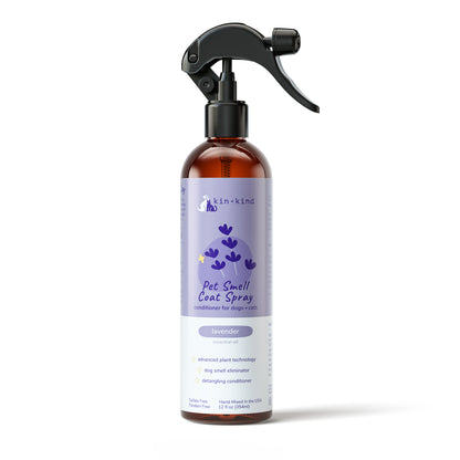 kin+kind Pet Smell Coat Spray Lavender 12oz