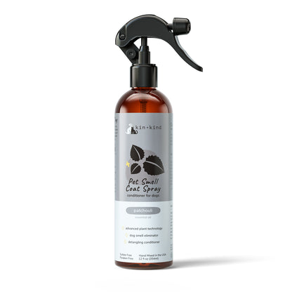 kin+kind Dog Smell Coat Spray Patchouli 12oz