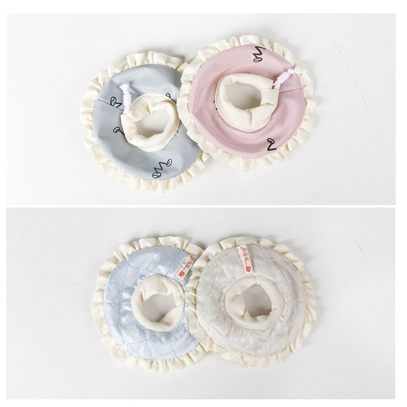 Munchies Soft Lace Recovery Cone – Adjustable Muzzle Collar for Rats, Hamsters, Birds & Small Pets