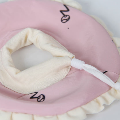 Munchies Soft Lace Recovery Cone – Adjustable Muzzle Collar for Rats, Hamsters, Birds & Small Pets