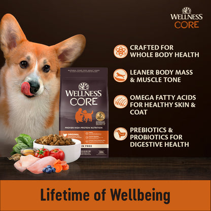 Wellness CORE Lamb & Lamb Meal Grain Free Adult Dry Dog Food