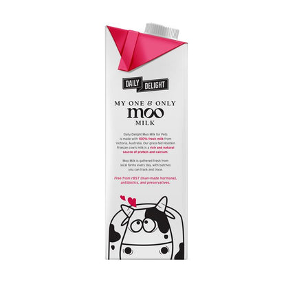 Daily Delight Moo Lactose Free Milk for Cats and Dogs 1 Litre