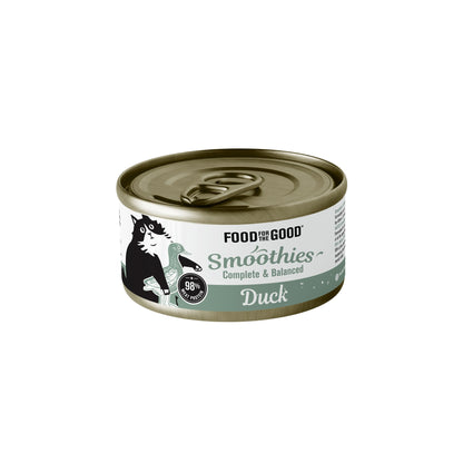 Food For The Good Smoothies Duck Complete & Balanced Canned Cat Food 80g