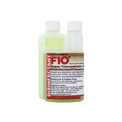 F10 SCXD Veterinary Disinfectant Cleanser 200ml