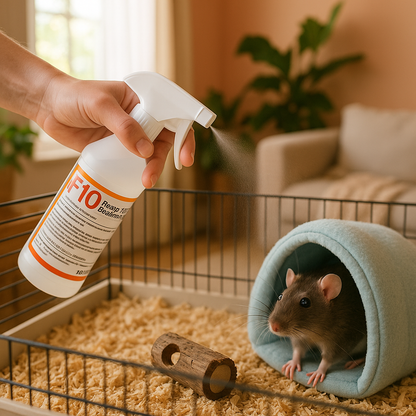 F10 Disinfectant and Sanitiser Ready-To-Use Spray Bottle 500ml