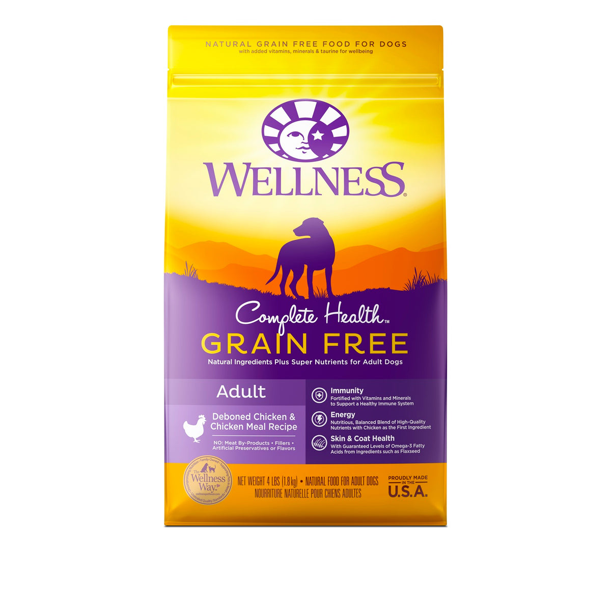 Wellness Complete Health Grain Free Chicken Adult Dry Dog Food