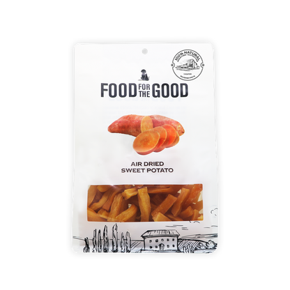 Food For The Good Air Dried Sweet Potato Treats for Cats and Dogs 600g