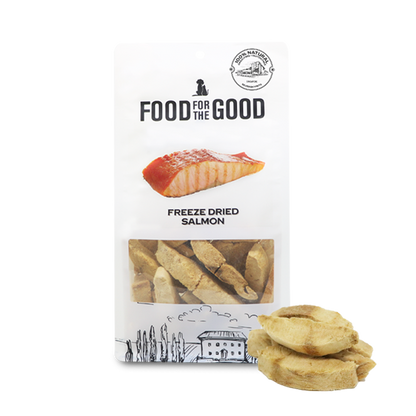 Food For The Good Freeze Dried Salmon Treats for Cats and Dogs 50g