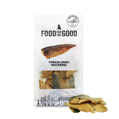 Food For The Good Freeze Dried Mackerel Treats for Cats and Dogs 70g