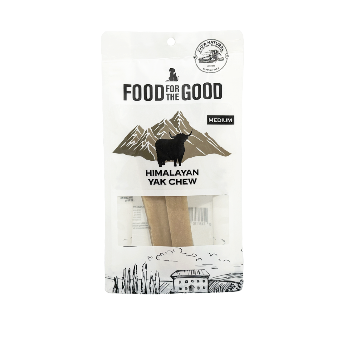 Food For The Good Himalayan Yak Chew Dog Treats Medium