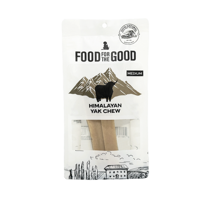Food For The Good Himalayan Yak Chew Dog Treats Medium