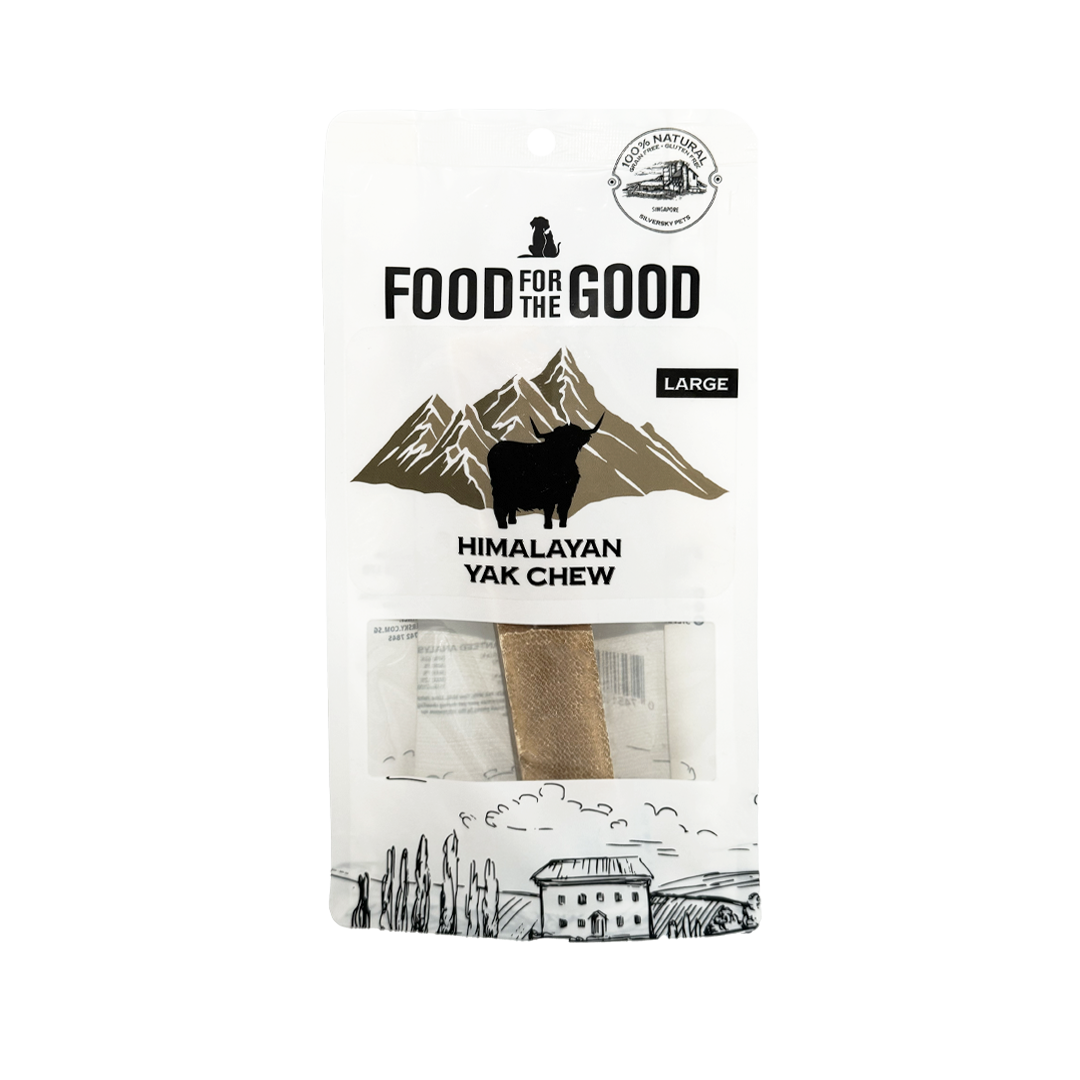 Food For The Good Himalayan Yak Chew Dog Treats Large