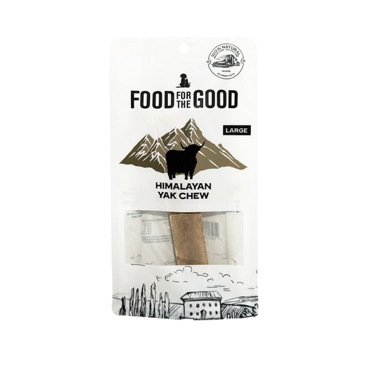 Food For The Good Himalayan Yak Chew Dog Treats Large