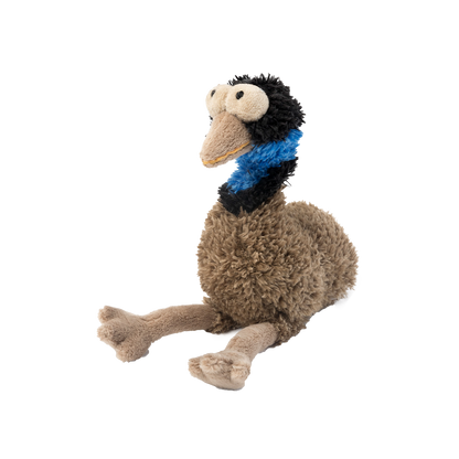 FuzzYard OZ The Emu Plush Dog Toy with Squeaker (small)
