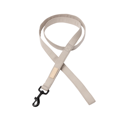 FuzzYard Life Dog Leash Soft Cotton Lead with 360 Degree Rotating Clasp - Sandstone